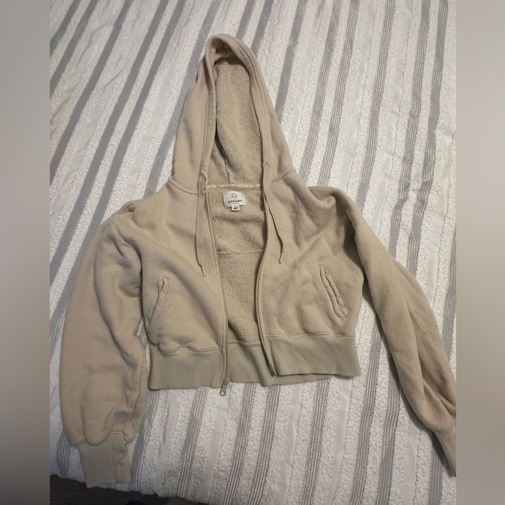 Aerie hooded jacket